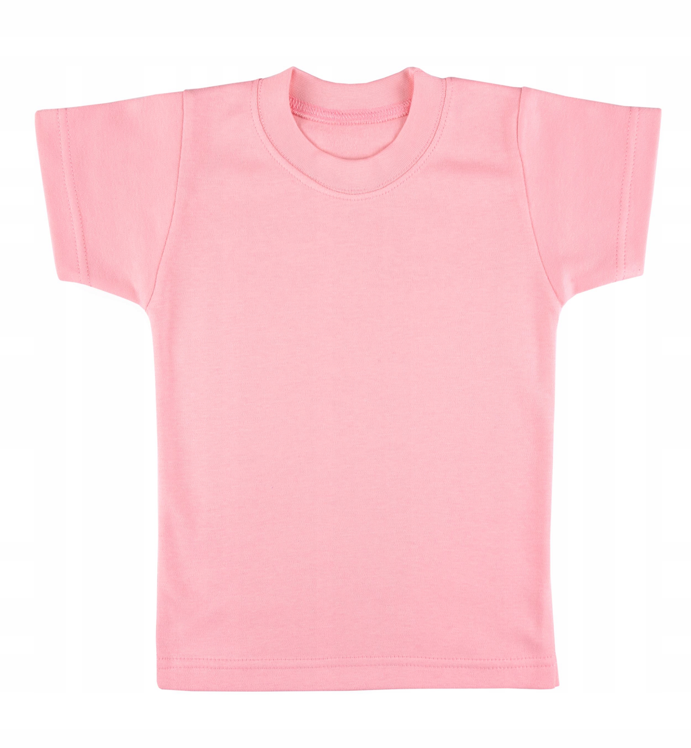 

Koszulka dziecięca jasny róż T-shirt bawełna