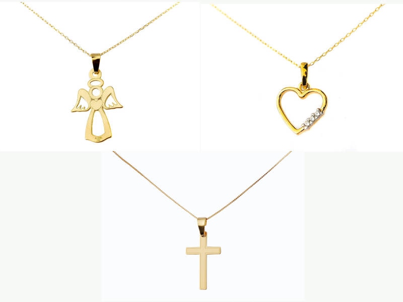 ZŁOTY ŁAŃCUSZEK KOSTKA WENECJANA AG 585 Długość całkowita 42 cm