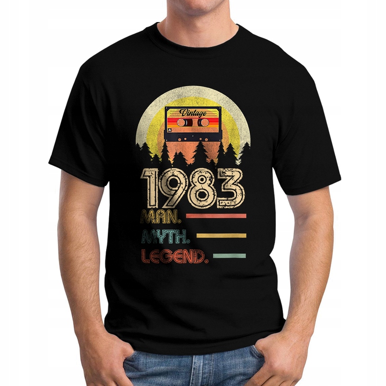 

Koszulka Na 40 Urodziny Vintage 1983 S