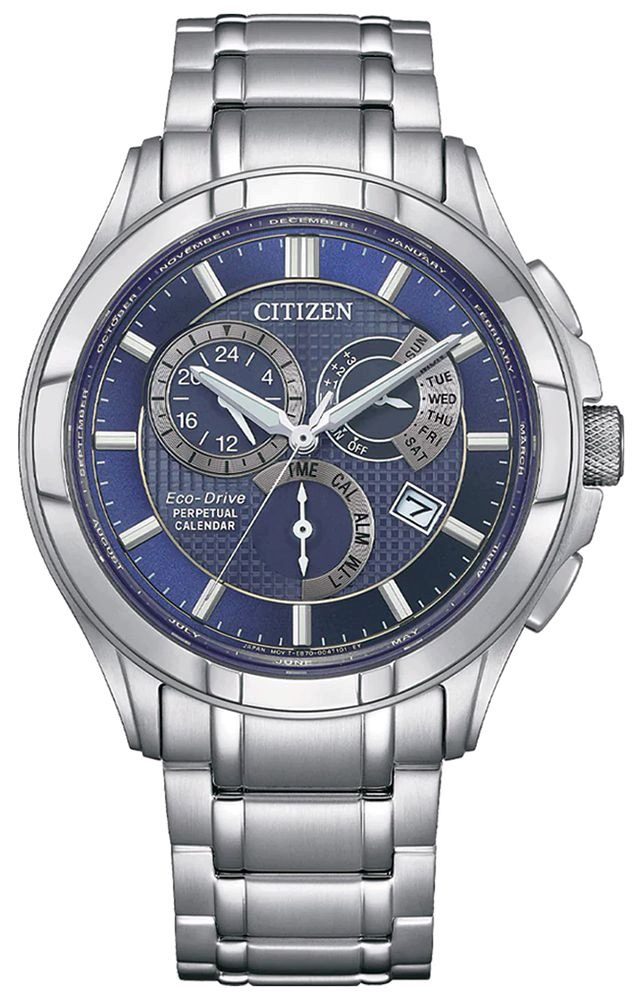 Zegarek Męski Citizen Eco-Drive Perpetual Calendar BL8160-58L