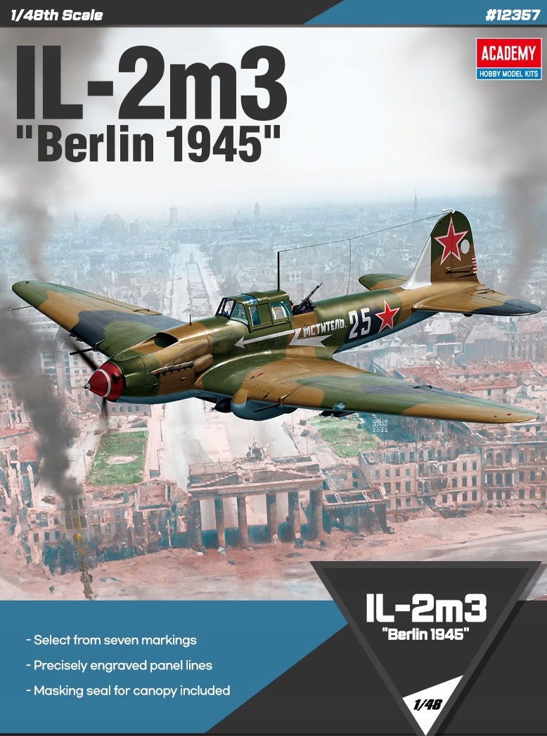 Academy 12357 IL-2m3 Berlín 1945 1:48