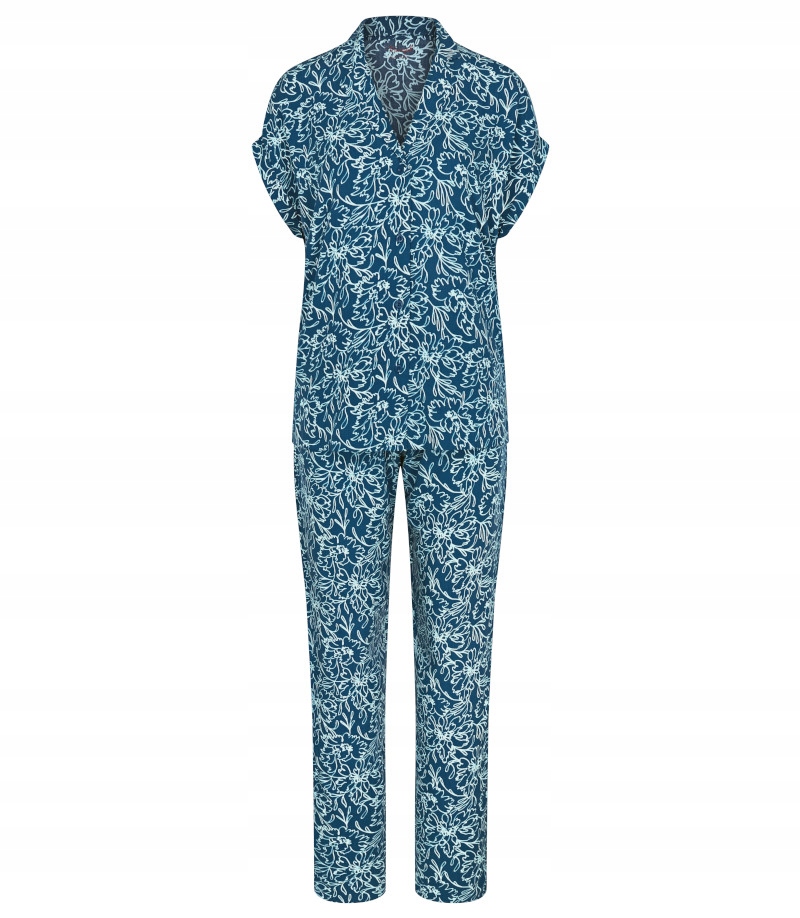 P129 Triumph Piżama damska komplet Boyfriend Fit Pw 46 XXXL