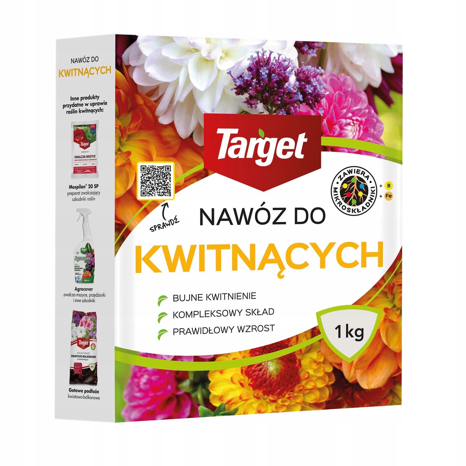 

Nawóz z do roślin kwitnących 1 kg Target