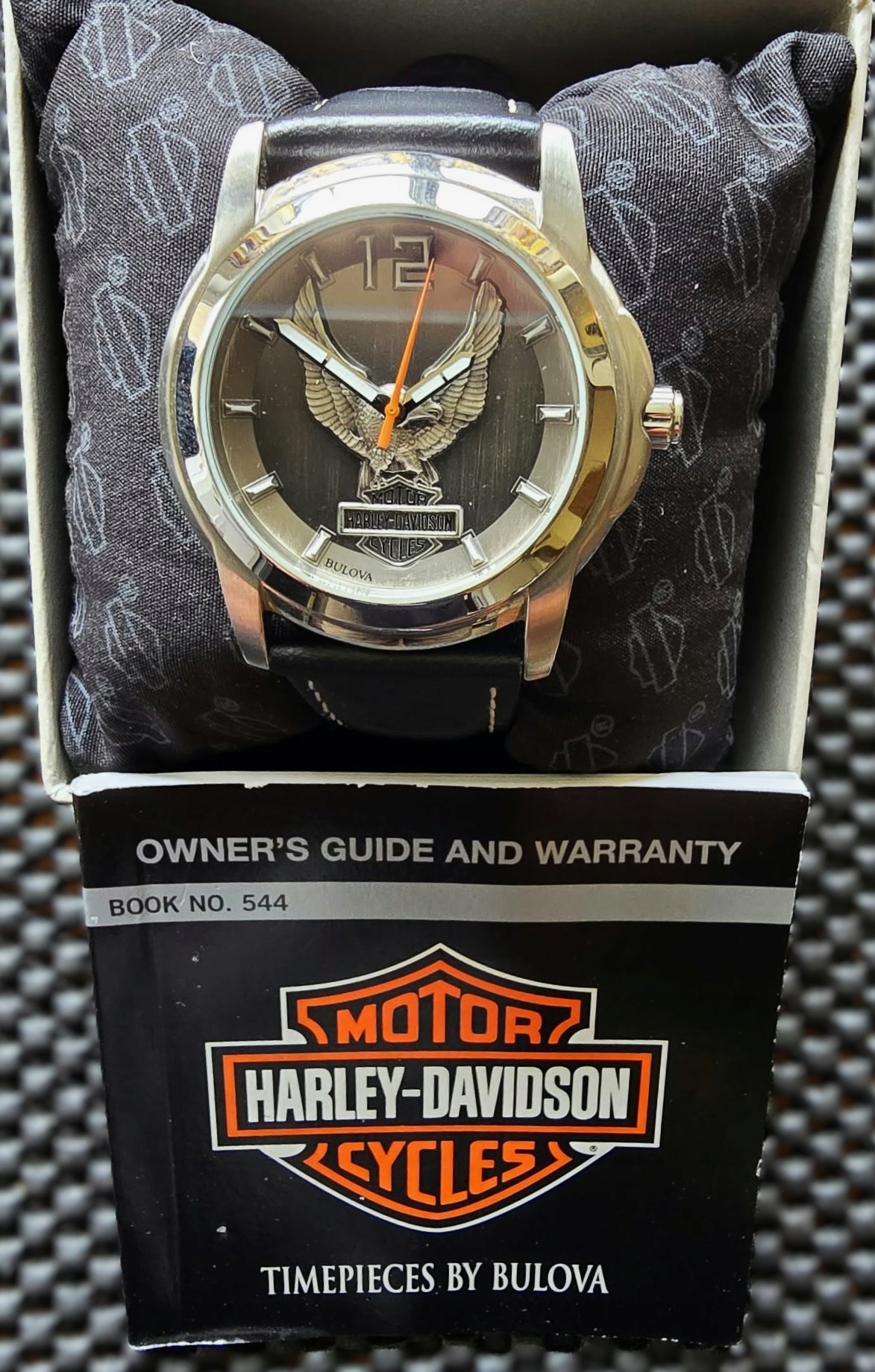Harley-Davidson Bulova Hodinky 76A12 Unikát Kkj Trade