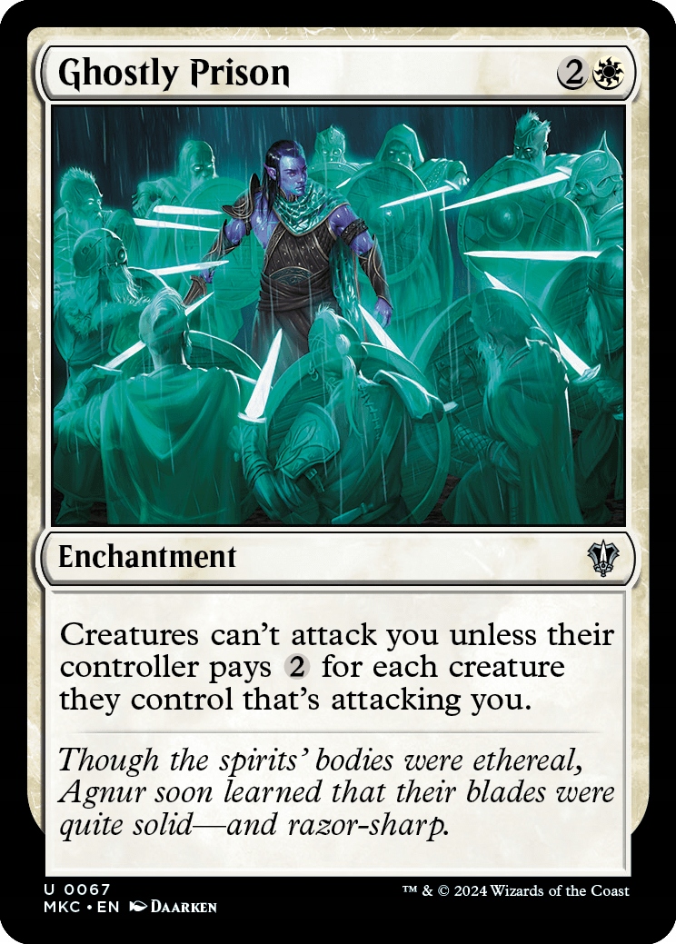 MTG Ghostly Prison (U)