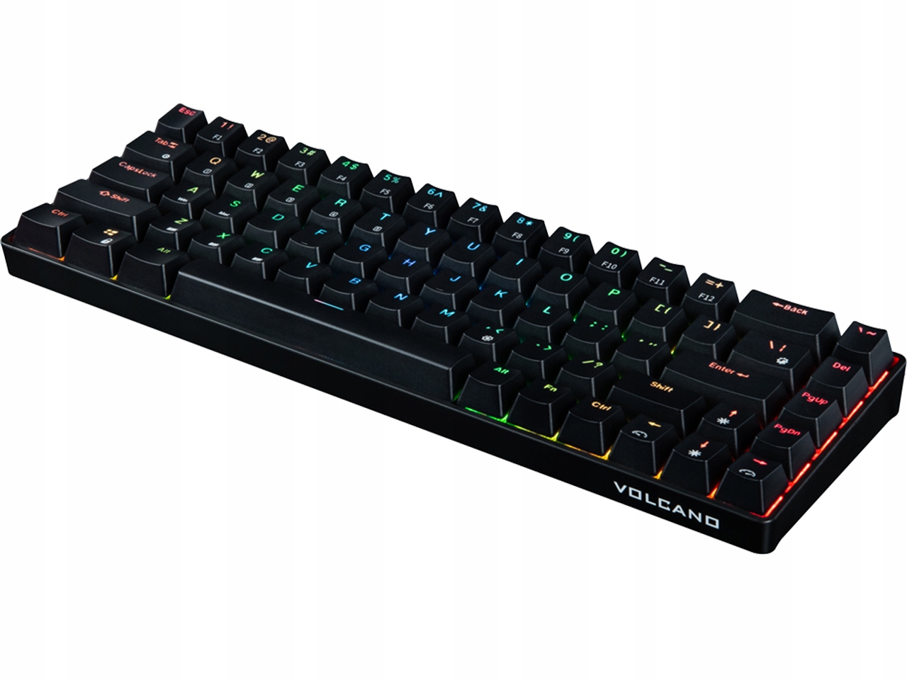 KLAWIATURA MECHANICZNA MODECOM VOLCANO LANPARTY BT MAŁA 65% USB-C BLUETOOTH Producent Modecom