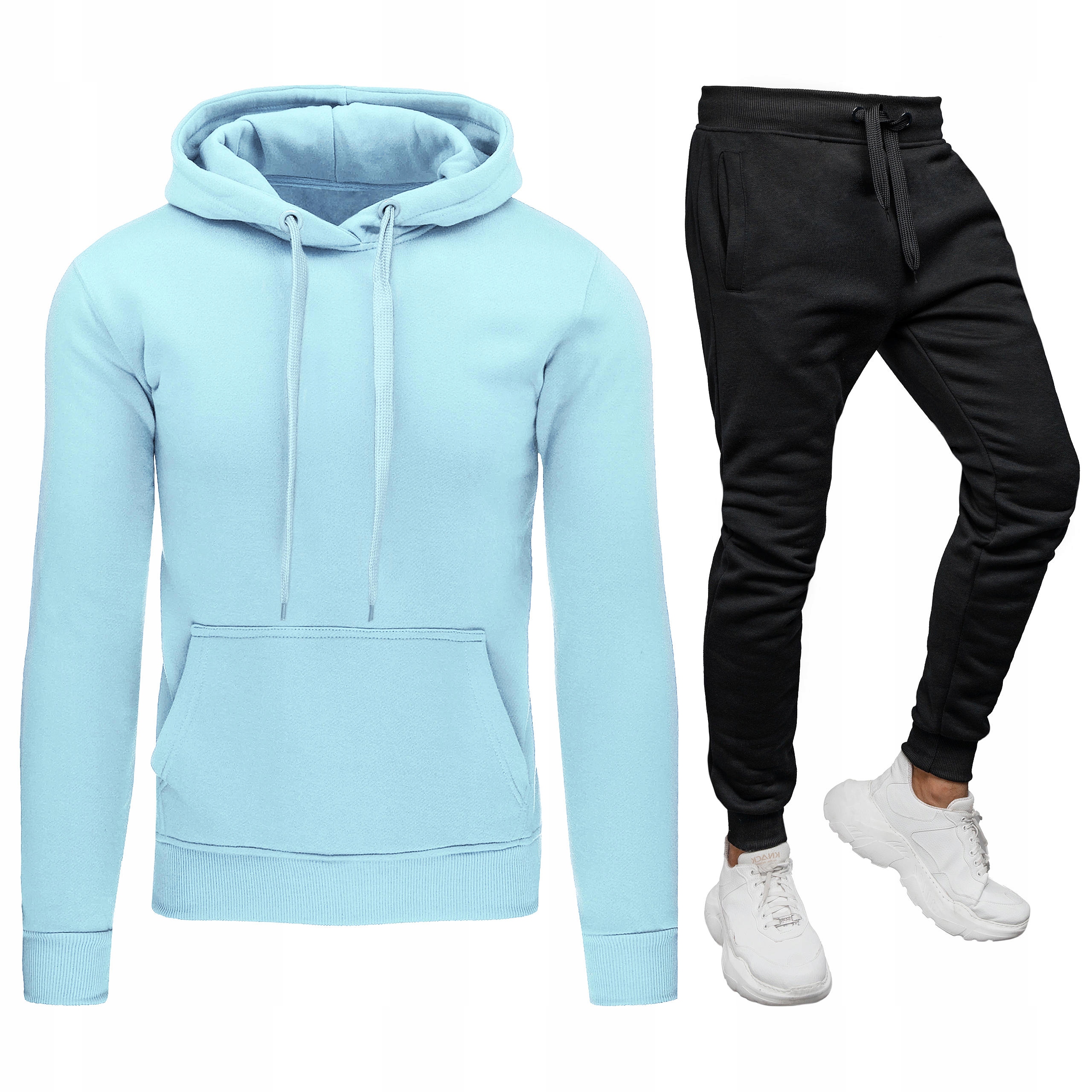 MĘSKI KOMPLET DRESOWY BLUZA SPODNIE roz. XL