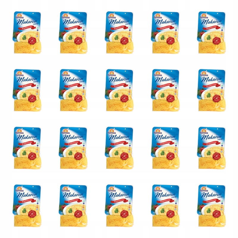 Balviten Makaron rurki 250g. Produkt bezglutenowy X20