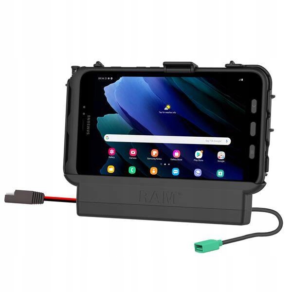 Ram Mounts Dokovací stanice Power Data pro Tab Active3 a 2 s reproduktorem