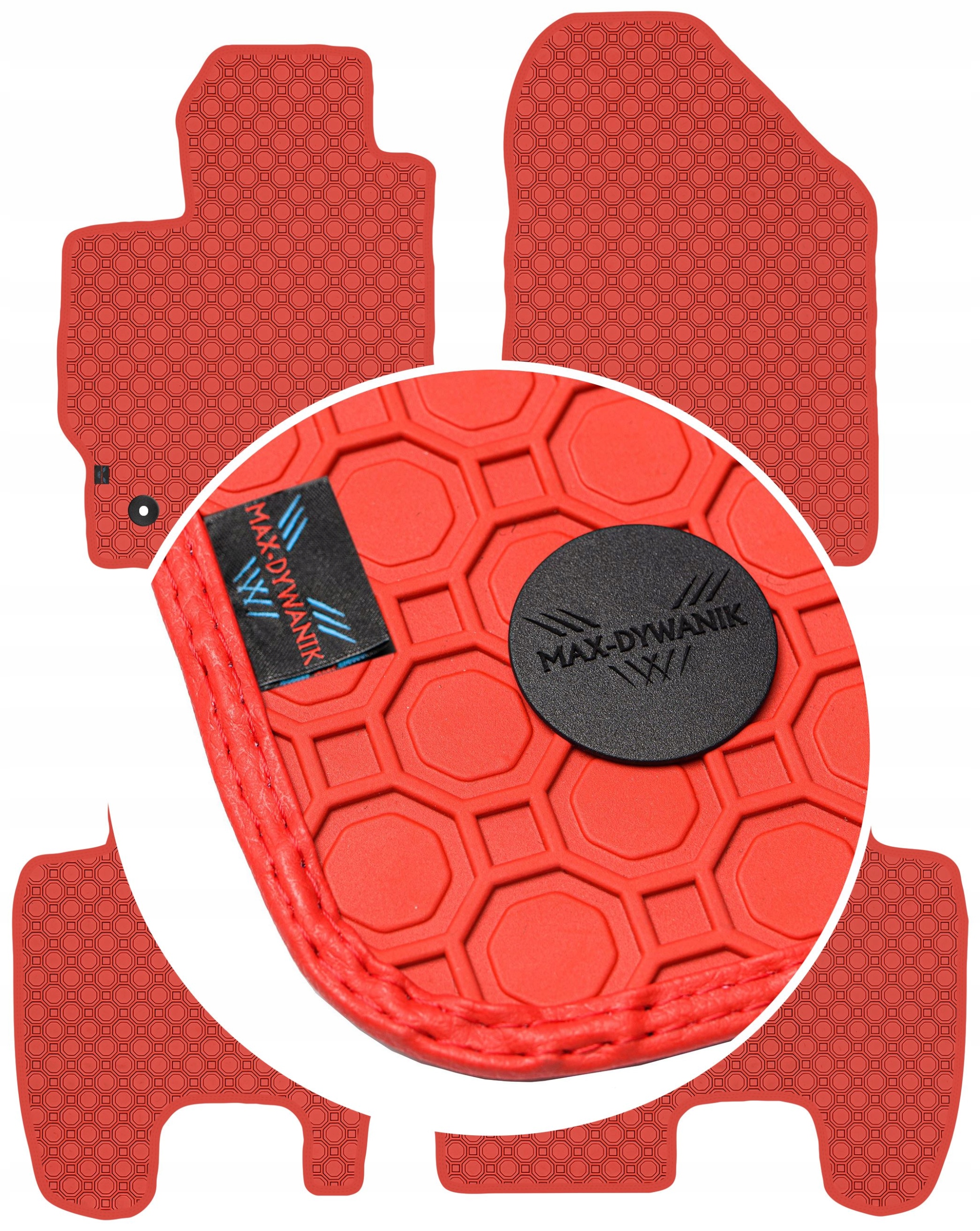 Toyota Yaris II 2005-2011 Koberce Červené