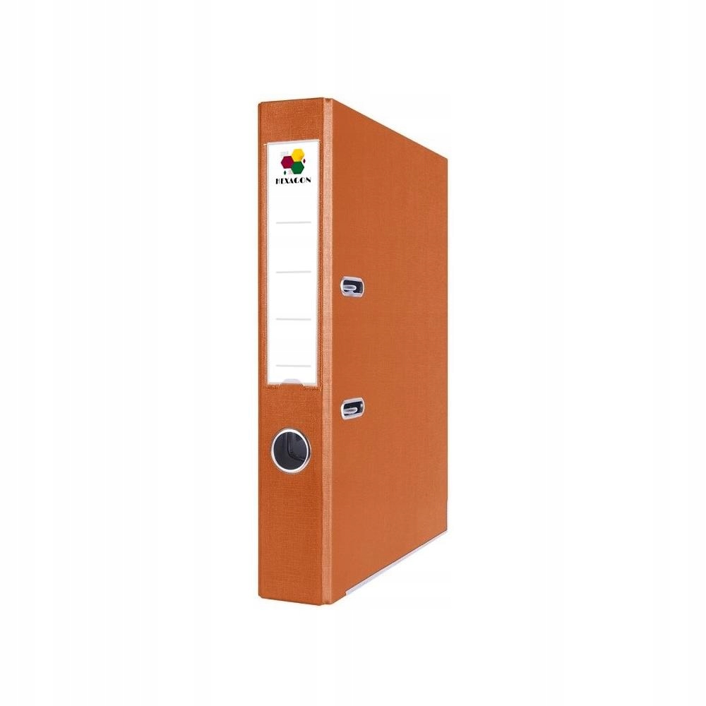 Segregator okuciem pomarańczowy dźwigniowy A4 55mm Liczba sztuk w ofercie 1 szt.