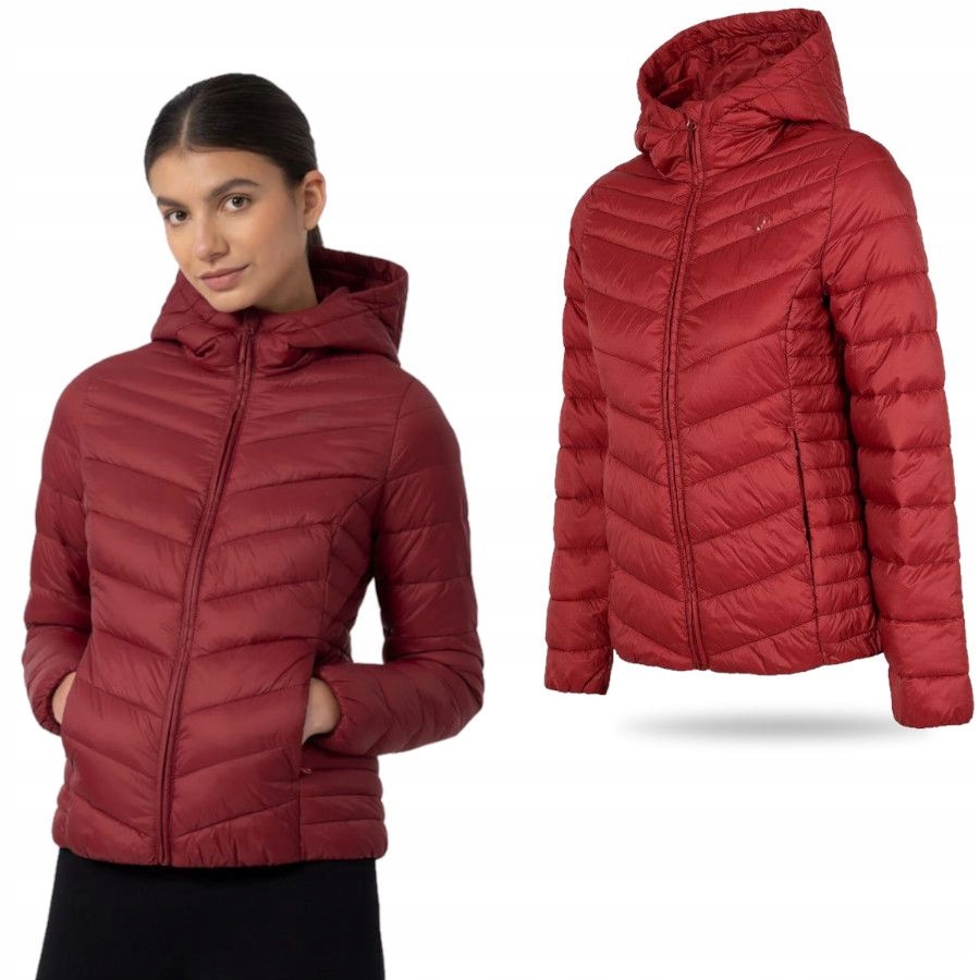 KURTKA DAMSKA 4F PUCHOWA PIKOWANA ZIMOWA CIEPŁA