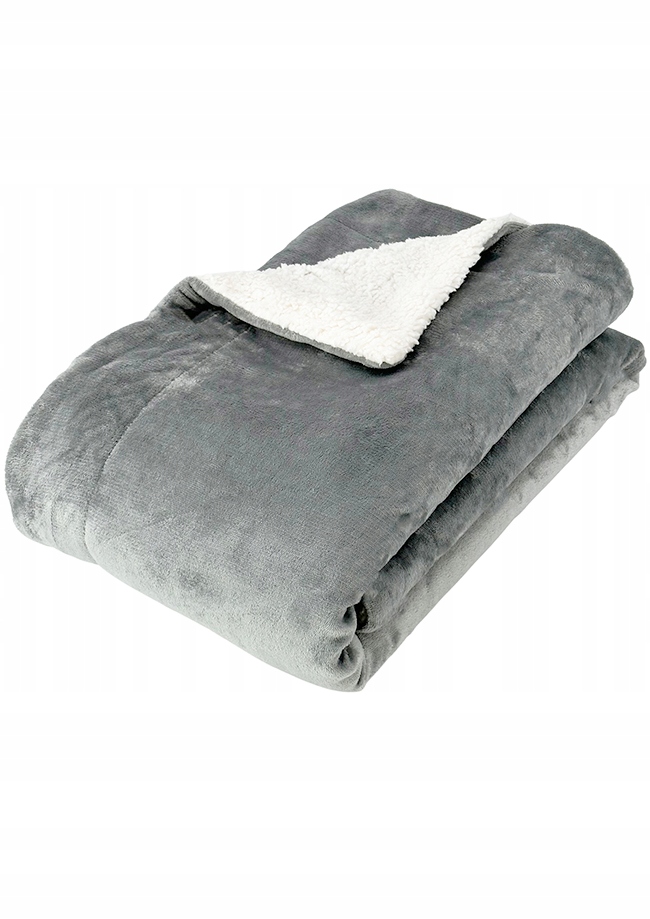 Deka mikrovlákno ovečka/beránek 150x200cm Světle šedá