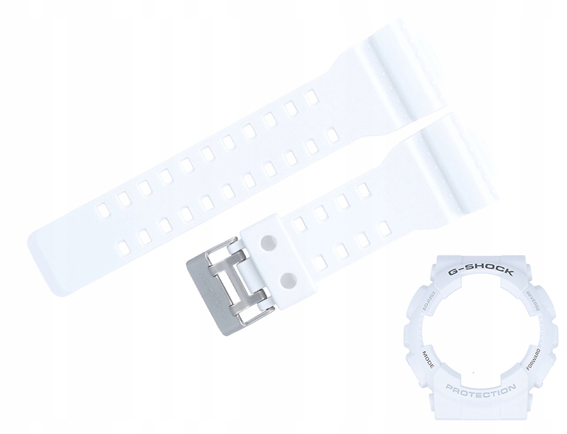 Komplet Bílý Pásek A Bezel Casio GA-110C-7A Originál