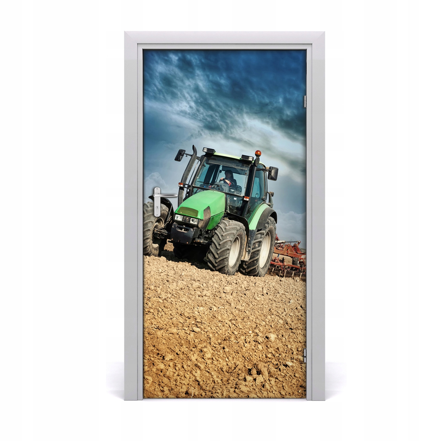 

Fototapeta samoprzylepna na drzwi Pojazdy Traktor