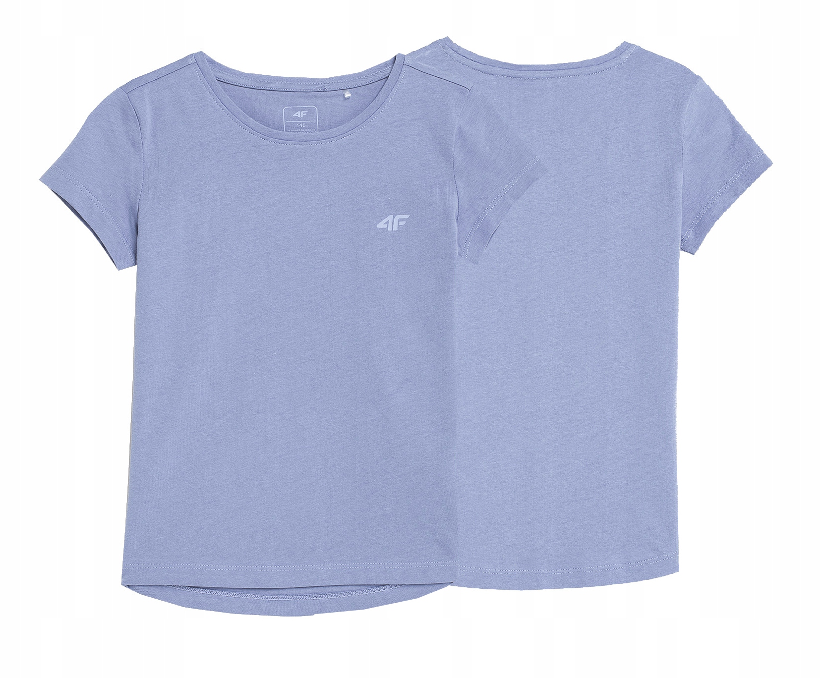 

4F T-shirt Dziewczęcy Koszulka Bawełniana Basic