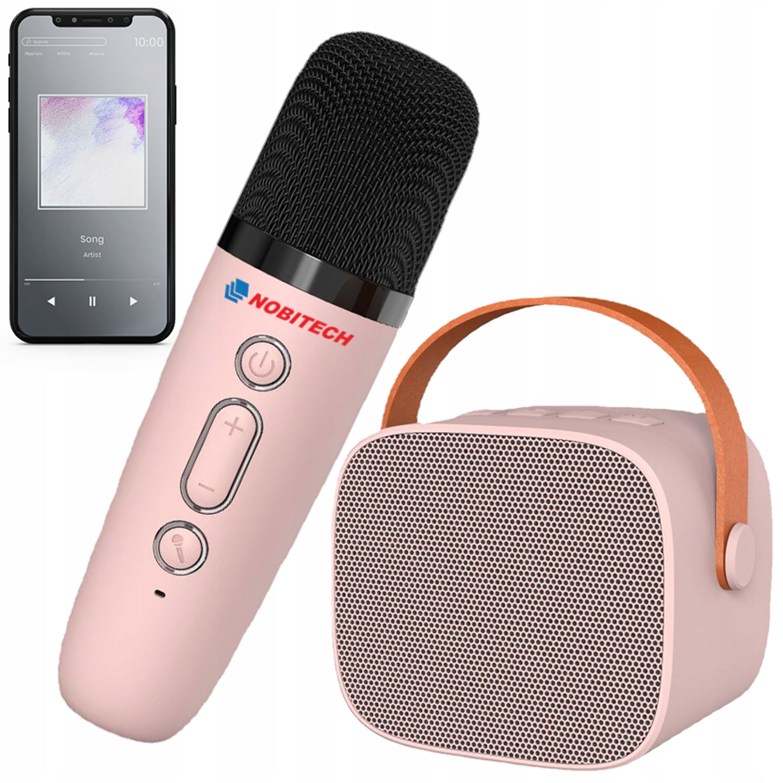 MIKROFON P2 GŁOŚNIK ZESTAW KARAOKE BEZPRZEWODOWY BLUETOOTH MODULACJA