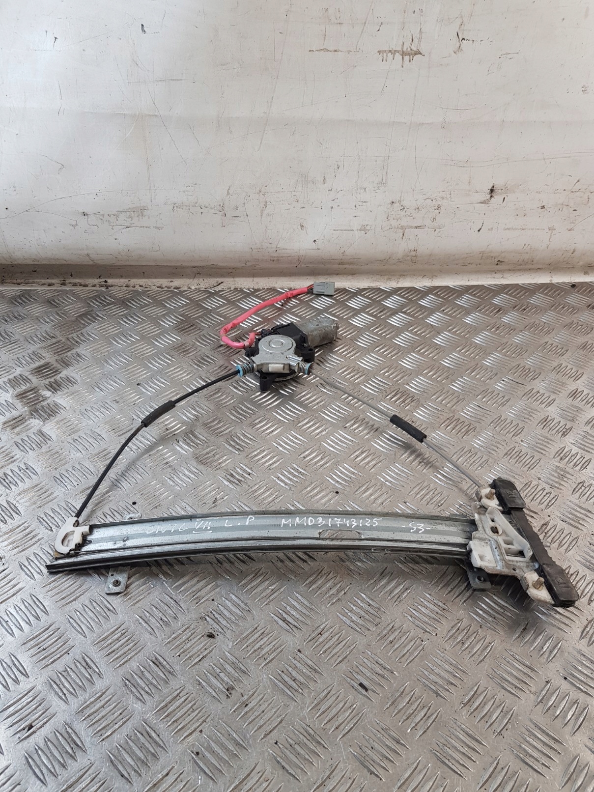 mechanism window regulator left front 4PIN HONDA CIVIC VII 02R- EUROPA