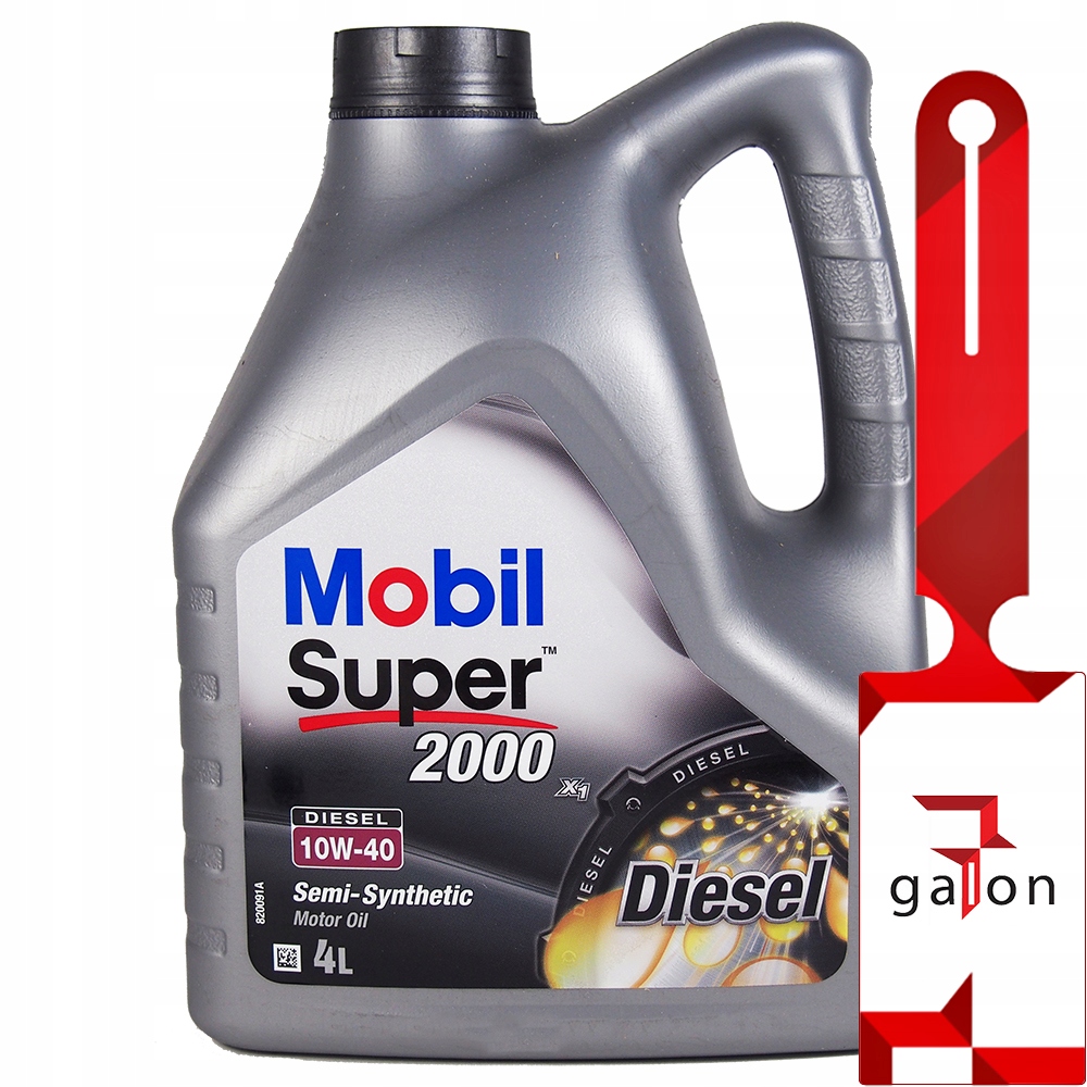 

Mobil 2000 X1 Diesel 10W40 4L olej pólsyntet