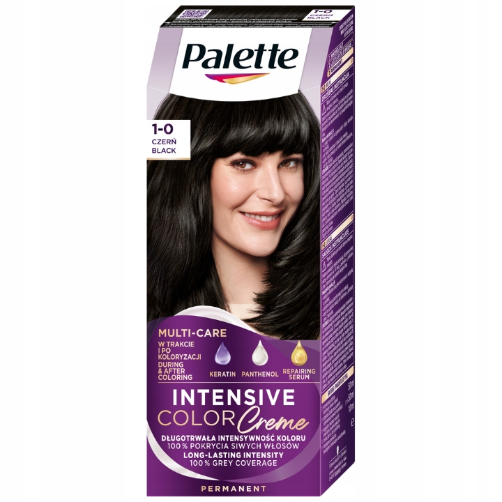 Palette ICC Farba do Włosów N1 (1-0) Czerń