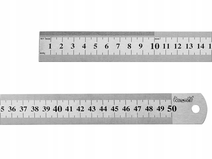 Przymiar liniowy ze stali 750mm Typ liniał