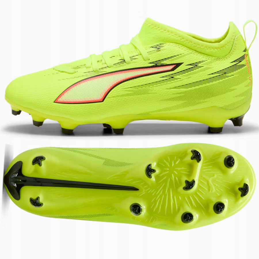 Boty Puma Ultra 6 Match Jr Fg/ag 108701-01 žluté 37 1/2