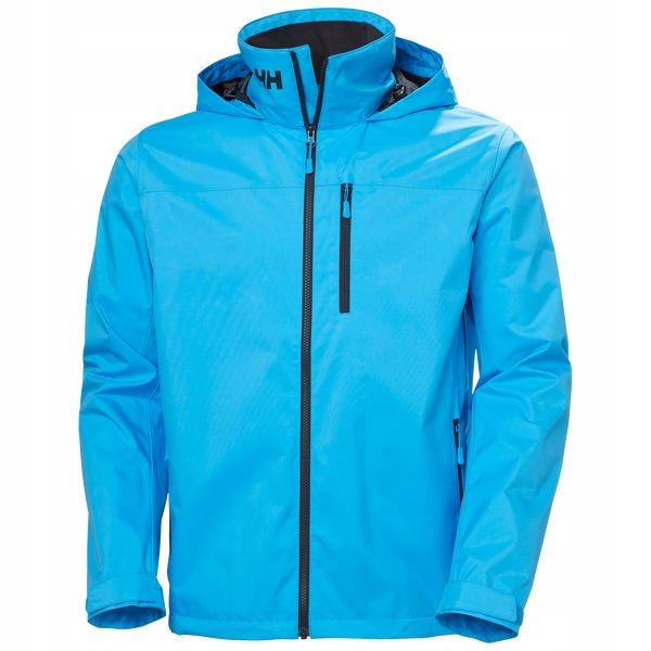 Bunda s kapucí Hh Crew 2.0, tyrkysová, 34443-645 vel. M