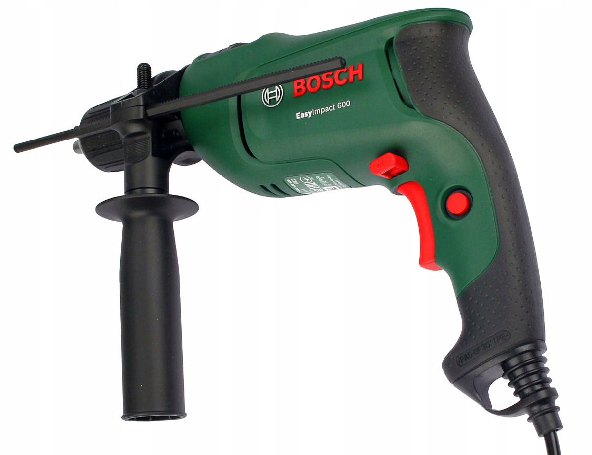 BOSCH WIERTARKA UDAROWA EASYIMPACT 600 + WALIZKA OGRANICZNIK Prędkość obrotowa 3000 RPM