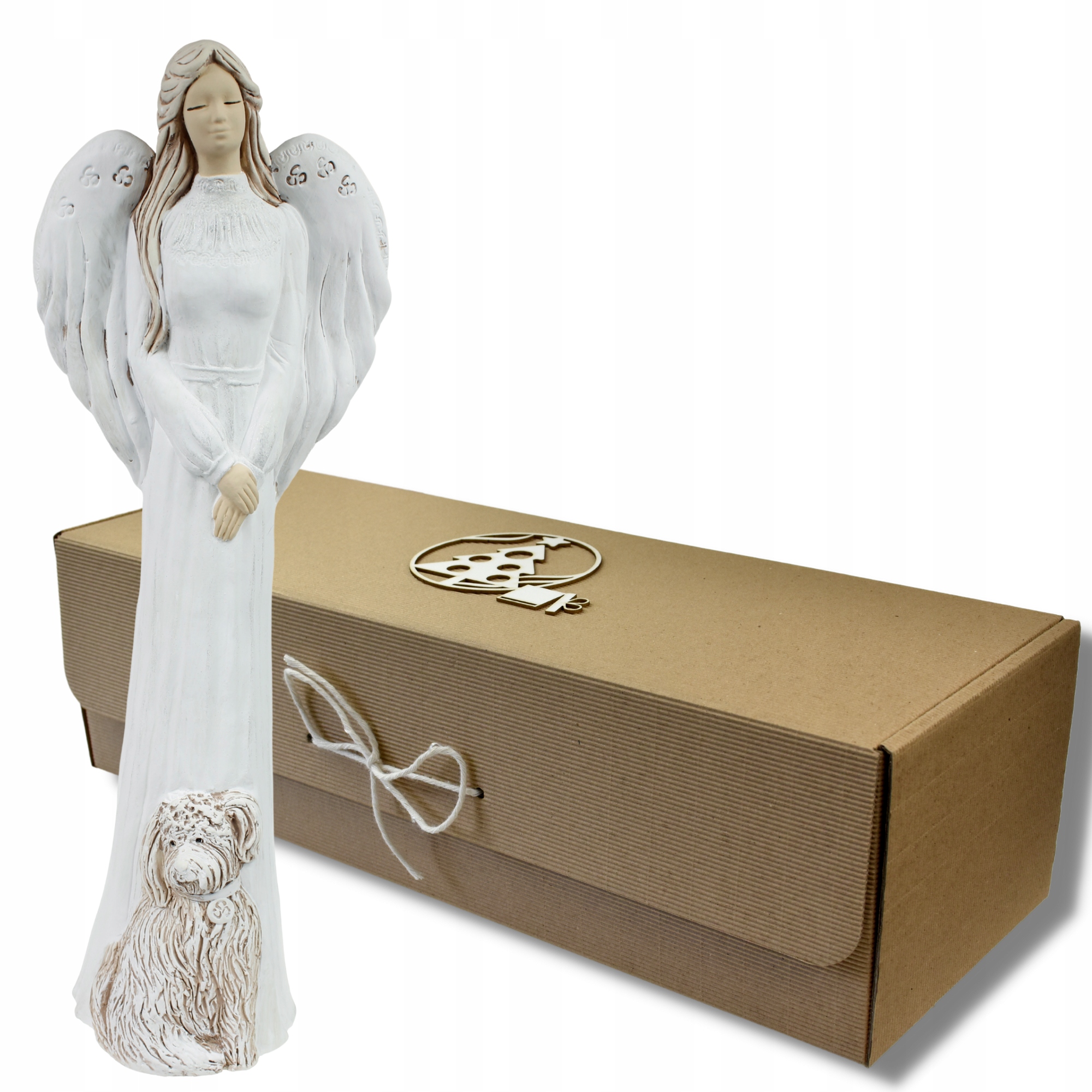 

Anioł z Pieskiem Duża Na Święta