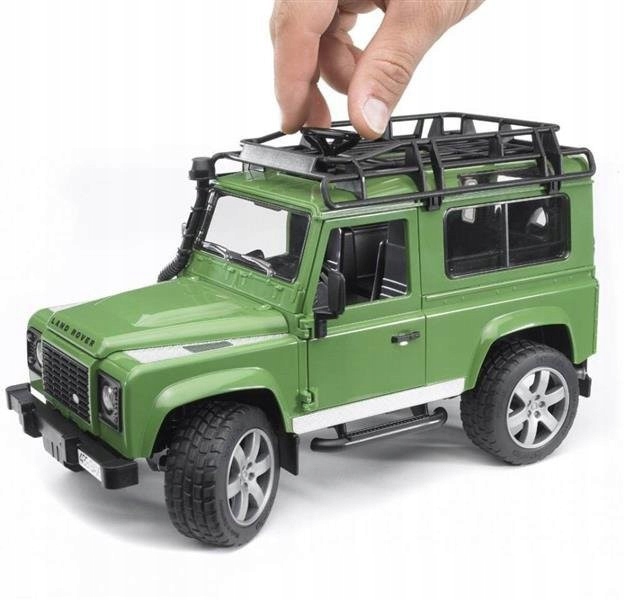 Samochód ZABAWKI Land Rover Defender z Figurką Certyfikaty, opinie, atesty CE