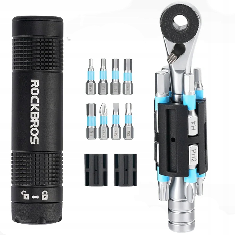 Zestaw Narzędzi Rowerowych Z Grzechotką Narzędzia Do Roweru Etui Naprawczy