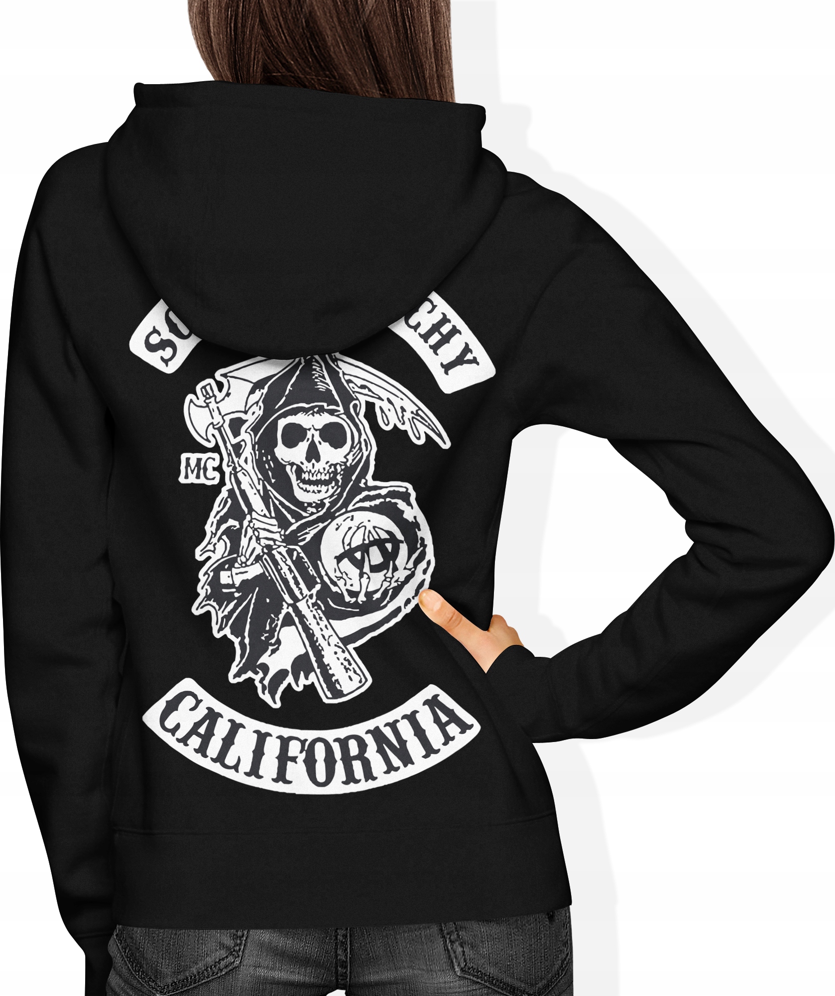 

Damska Bluza Z Kapturem Son Of Anarchy Rozmiar M