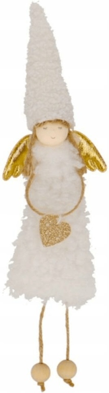

Zawieszka Anioł 34cm biała