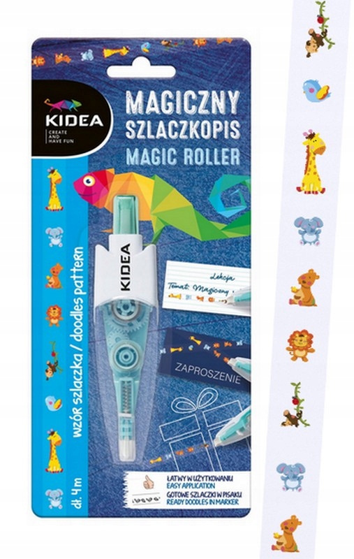 

Kidea Magiczny Szlaczkopis szlaczki w pisaku Zoo