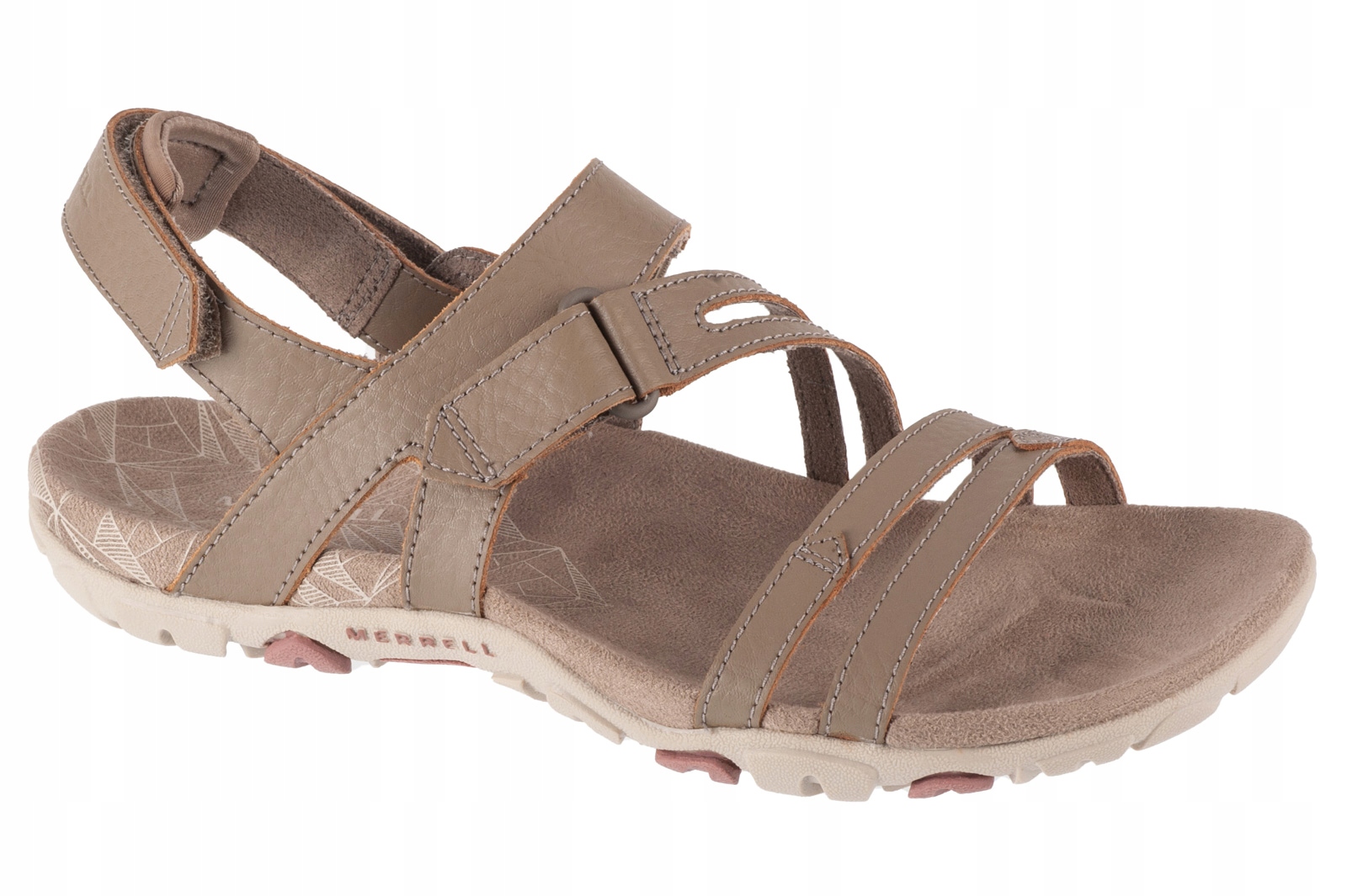 Merrell Sandspur Rose Convert W Sandal [36] Dámské kožené sandály hnědé barvy