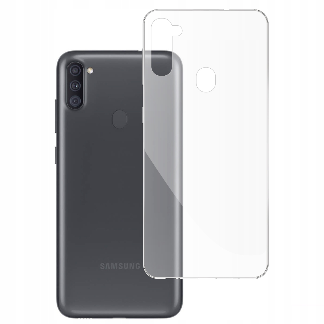 

Etui do Samsung Galaxy A11 gumowe Slim Clear View