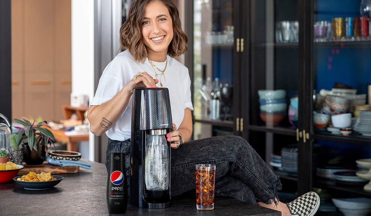 Syrop SODASTREAM Pepsi Max Zero bez cukru 2 x 440 Kolor dominujący nie dotyczy