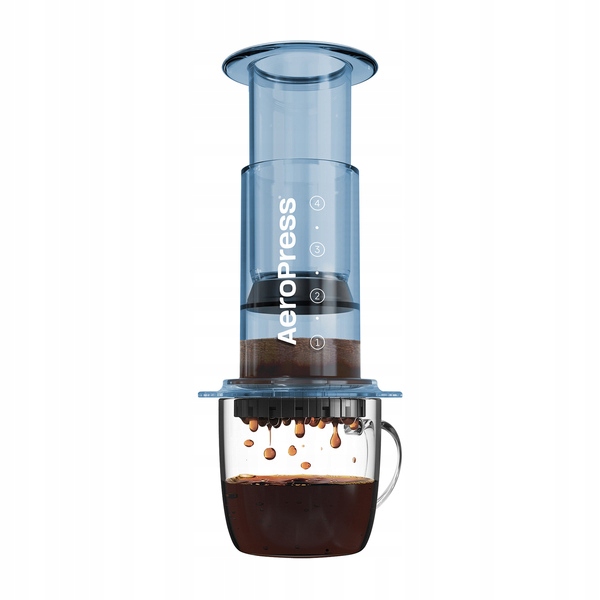 AeroPress Clear Blue Zaparzacz do kawy Blue