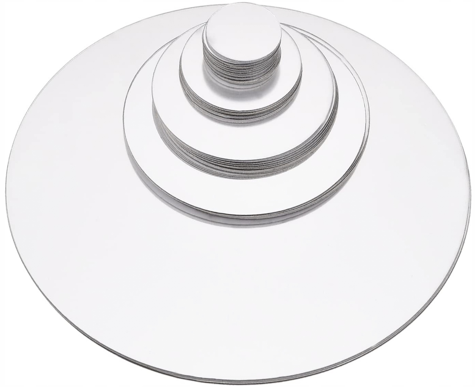 NAKLEJKI ŚCIENNE LUSTRA 3D ZESTAW 32 SZT Rodzaj inny