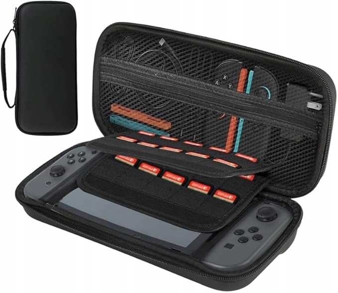 ETUI DO KONSOLI NINTENDO SWITCH 2 2025 SCHOWEK NA 20 KARTRIDŻY Z GRAMI