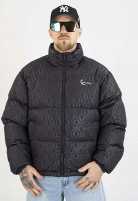 Bunda Karl Kani Aop Signature Puffer PD00007549 černá