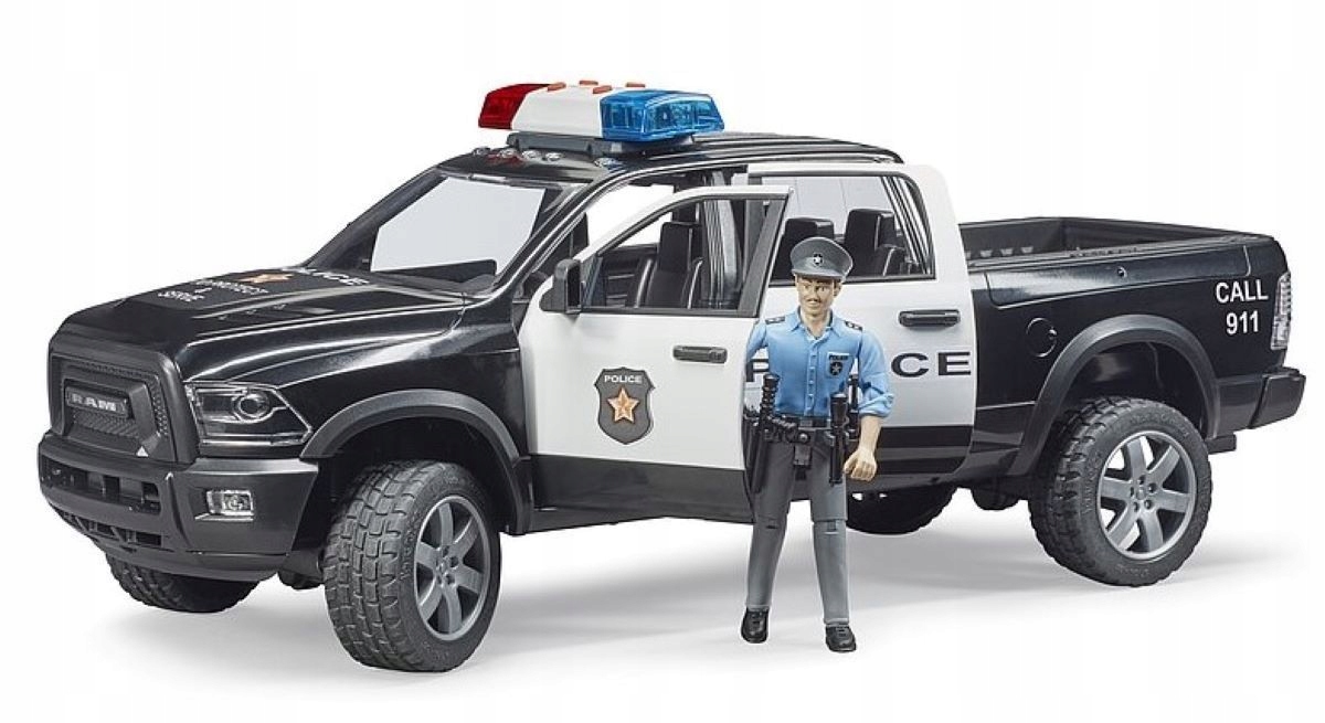 

Bruder 02505 Policyjny Dodge Ram Usa z figurką