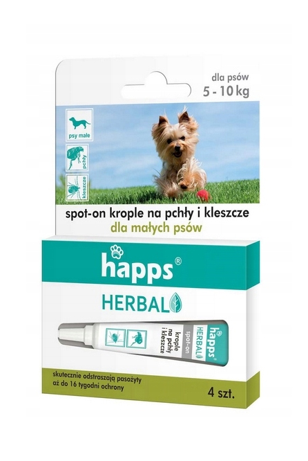 

Happs Herbal Krople Na Pchły i Kleszcze Dla Małych