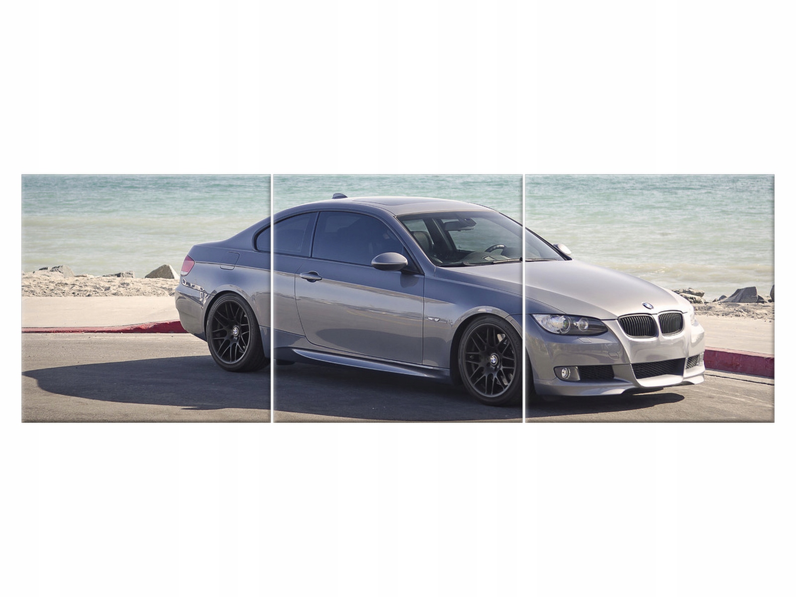 

Obraz 150x50 Pejzaż Bmw 335i Coupe Morze Płótno