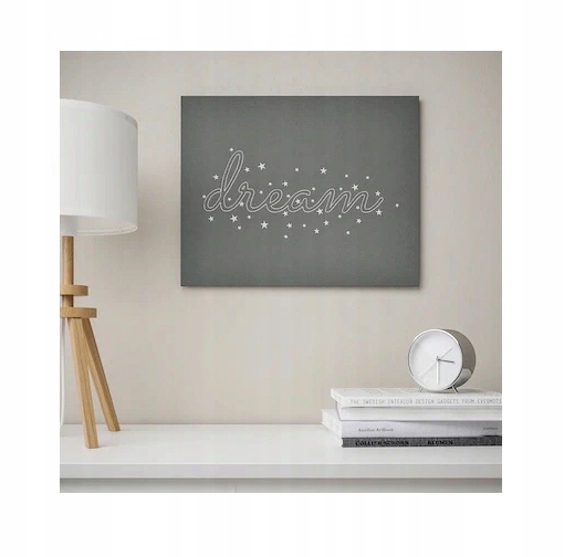 IKEA PJATTERYD Obraz To tylko sen Dream Marka Ikea