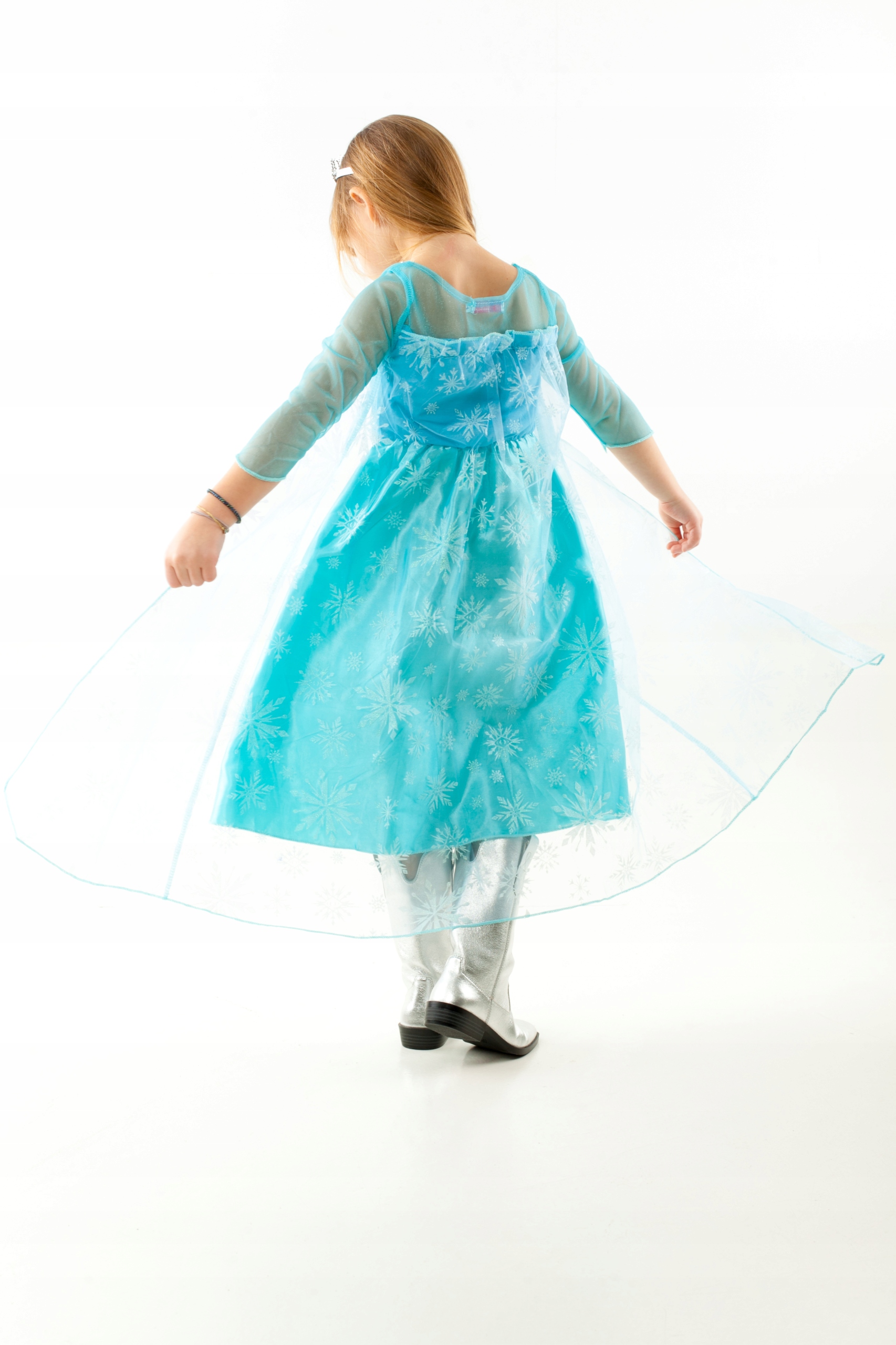 Strój Elsa Elza Kraina Lodu Frozen 120 cm Rozmiar 122