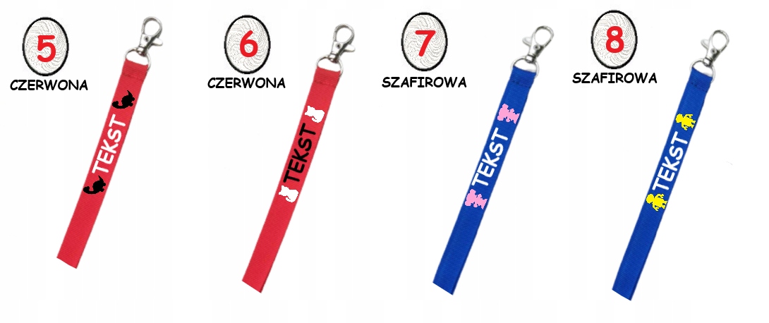 SMYCZ nadgarstkowa na klucze PERSONALIZACJA - wiele wzorów Producent ToolSpace