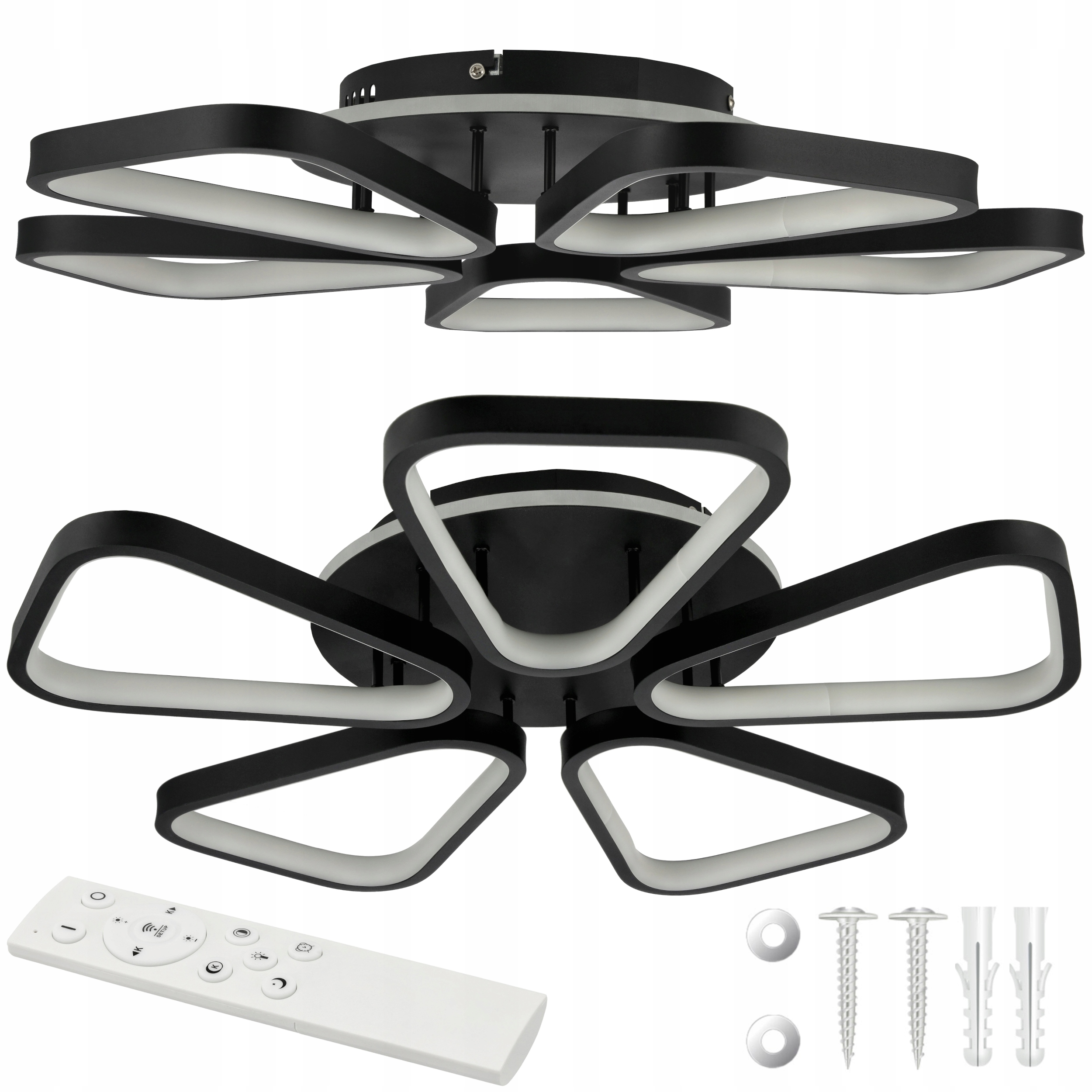 Lampa Sufitowa Led 57W 4560lm 3 Barwy Cct Nowoczesna Do Salonu Pilot