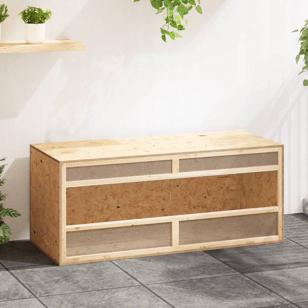 Levně vidaXL Terárium kompozitní dřevo 120 x 50 x 50 cm