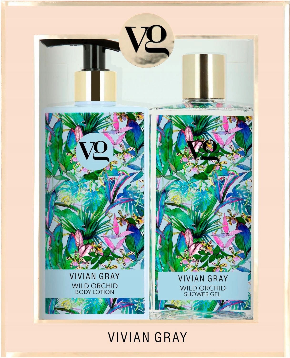 Set Vivian Gray: Wild Orchid, Cleansing and Hydrating, Shower Gel, For All